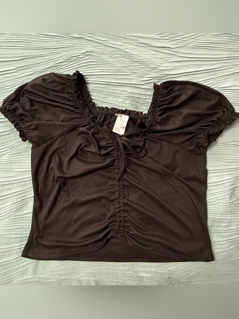 No Boundaries Junior Black  Crop Top